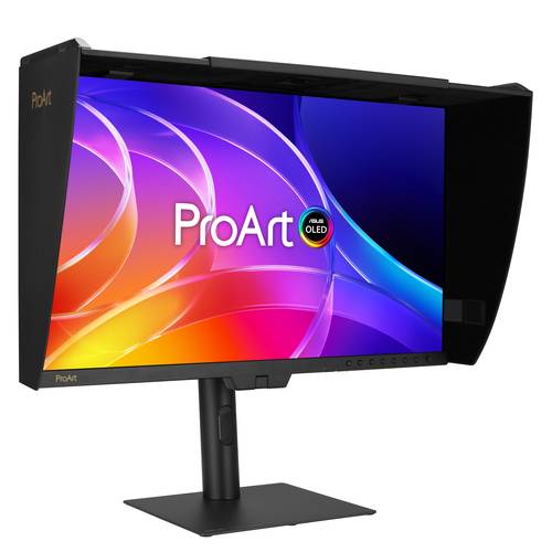 ASUS ProArt OLED PA27USD computer monitor 67,3 cm (26.5") 3840 x 2160 Pixels 4K Ultra HD QD-OLED Zwart