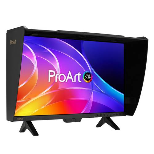 ASUS ProArt OLED PA27USD computer monitor 67,3 cm (26.5") 3840 x 2160 Pixels 4K Ultra HD QD-OLED Zwart