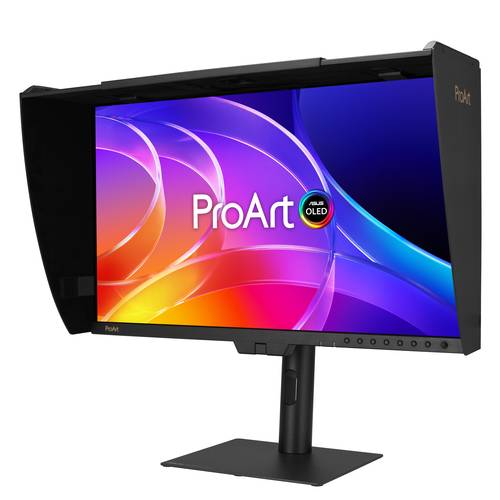 ASUS ProArt OLED PA27USD computer monitor 67,3 cm (26.5") 3840 x 2160 Pixels 4K Ultra HD QD-OLED Zwart