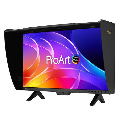ASUS ProArt OLED PA27USD computer monitor 67,3 cm (26.5") 3840 x 2160 Pixels 4K Ultra HD QD-OLED Zwart