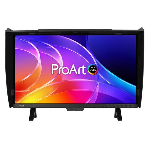 ASUS ProArt OLED PA27USD computer monitor 67,3 cm (26.5") 3840 x 2160 Pixels 4K Ultra HD QD-OLED Zwart