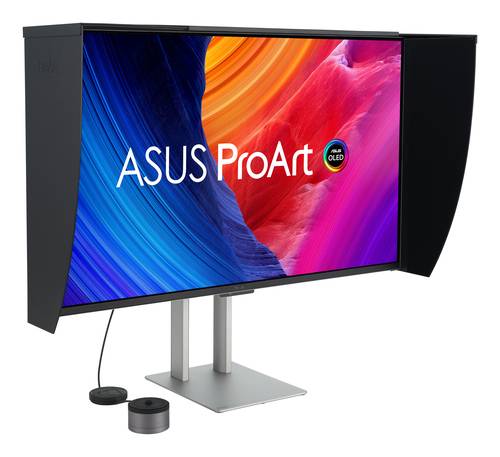 ASUS ProArt OLED PA32UCDMR-K computer monitor 80 cm (31.5") 3840 x 2160 Pixels 4K Ultra HD QD-OLED Zwart, Zilver