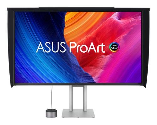 ASUS ProArt OLED PA32UCDMR-K computer monitor 80 cm (31.5") 3840 x 2160 Pixels 4K Ultra HD QD-OLED Zwart, Zilver