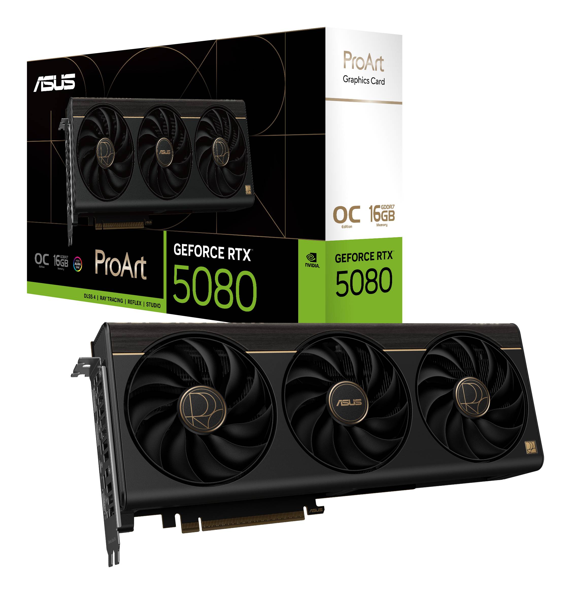 ASUS ProArt -RTX5080-O16G NVIDIA GeForce RTX 5080 16 GB GDDR7