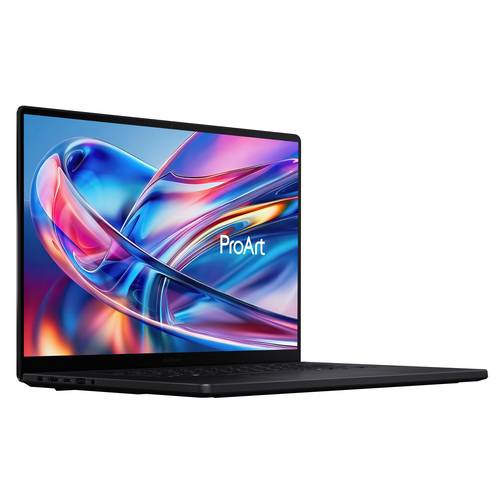 ASUS ProArt P16 H7606WX-SE002X Copilot+ PC AMD Ryzen AI 9 HX 370 Laptop 40,6 cm (16") Touchscreen WQUXGA 64 GB LPDDR5x-SDRAM 4 TB SSD NVIDIA GeForce RTX 5090 Wi-Fi 7 (802.11be) Windows 11 Pro Nederlands Zwart