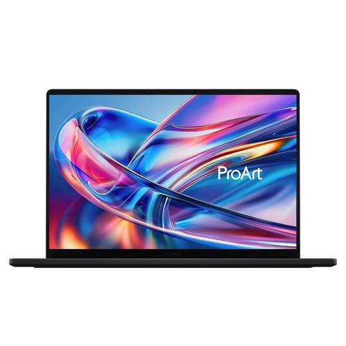 ASUS ProArt P16 H7606WX-SE002X Copilot+ PC AMD Ryzen AI 9 HX 370 Laptop 40,6 cm (16") Touchscreen WQUXGA 64 GB LPDDR5x-SDRAM 4 TB SSD NVIDIA GeForce RTX 5090 Wi-Fi 7 (802.11be) Windows 11 Pro Nederlands Zwart