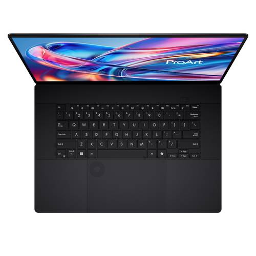 ASUS ProArt P16 H7606WX-SE002X Copilot+ PC AMD Ryzen AI 9 HX 370 Laptop 40,6 cm (16") Touchscreen WQUXGA 64 GB LPDDR5x-SDRAM 4 TB SSD NVIDIA GeForce RTX 5090 Wi-Fi 7 (802.11be) Windows 11 Pro Nederlands Zwart
