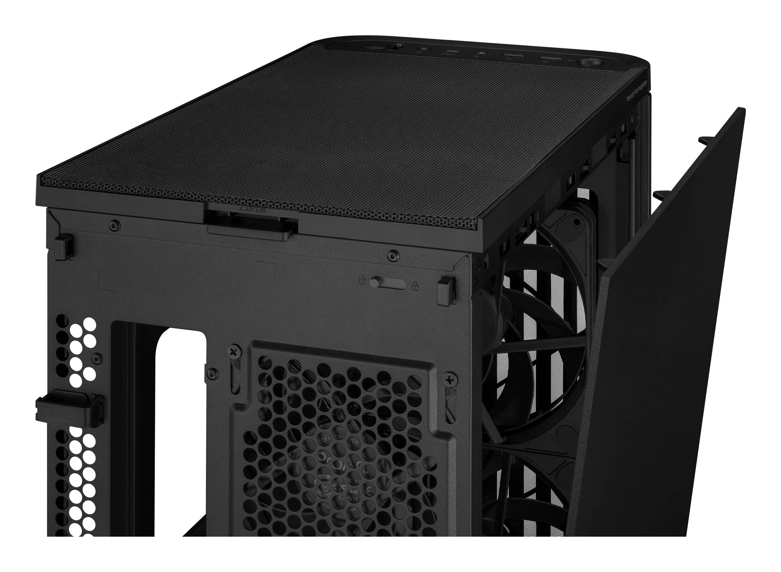 ASUS ProArt PA401 Wood METAL PWM (Black) Tower Zwart