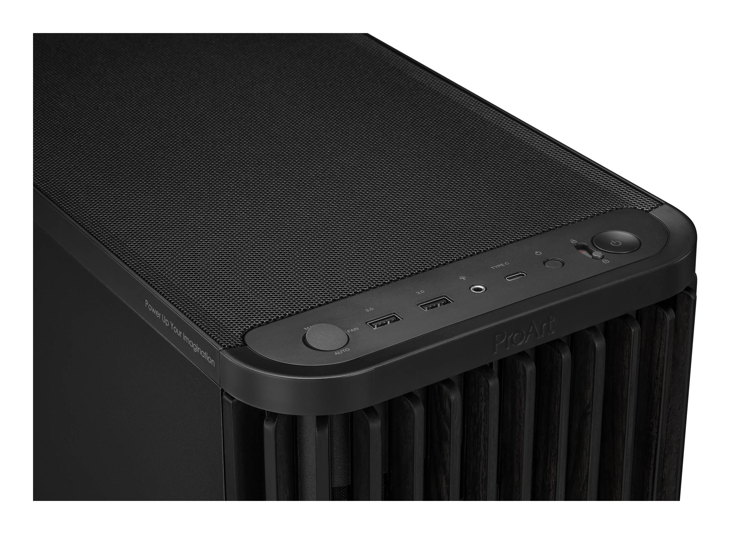 ASUS ProArt PA401 Wood METAL PWM (Black) Tower Zwart