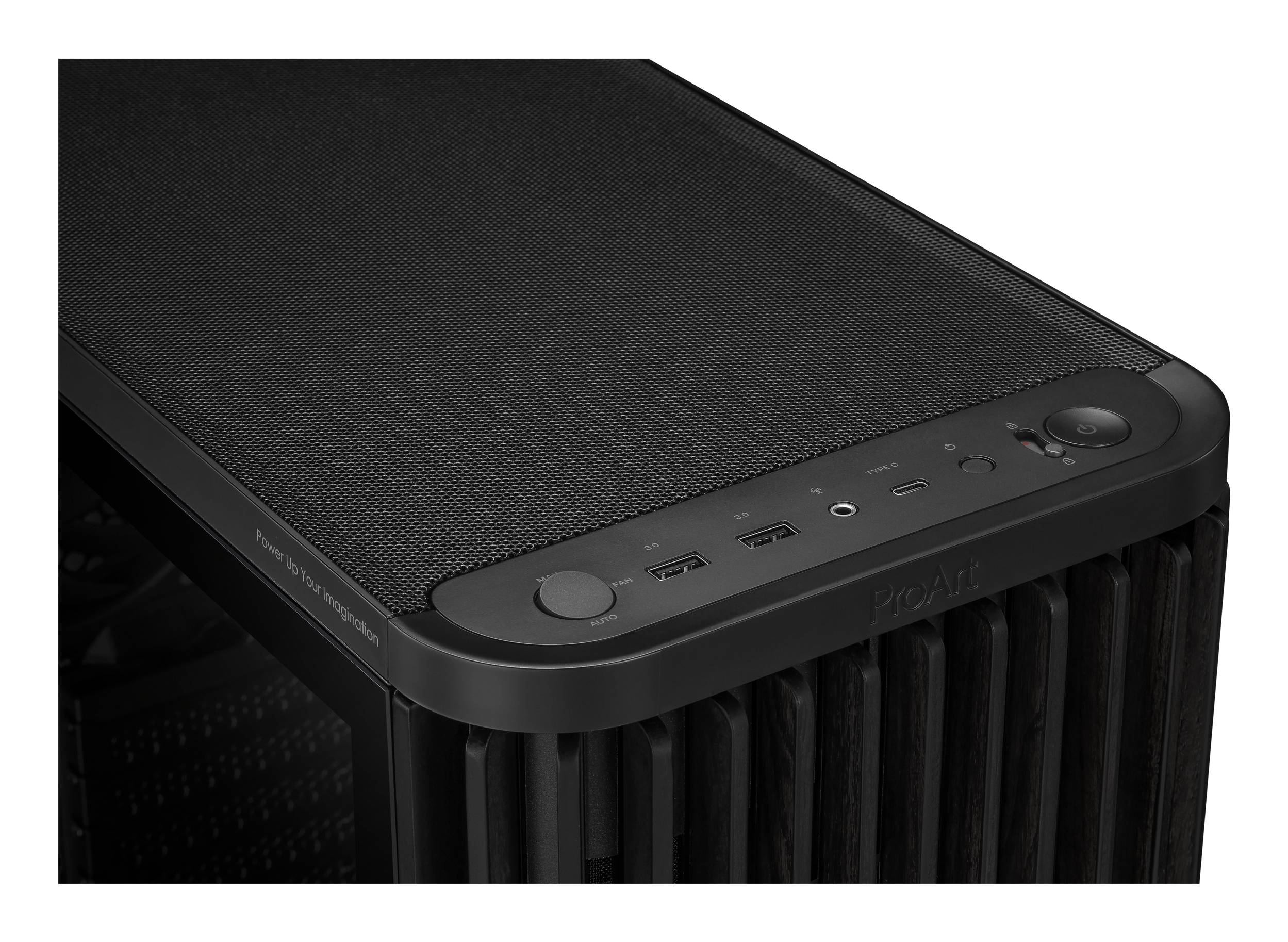 ASUS ProArt PA401 Wood TG PWM (Black) Tower Zwart