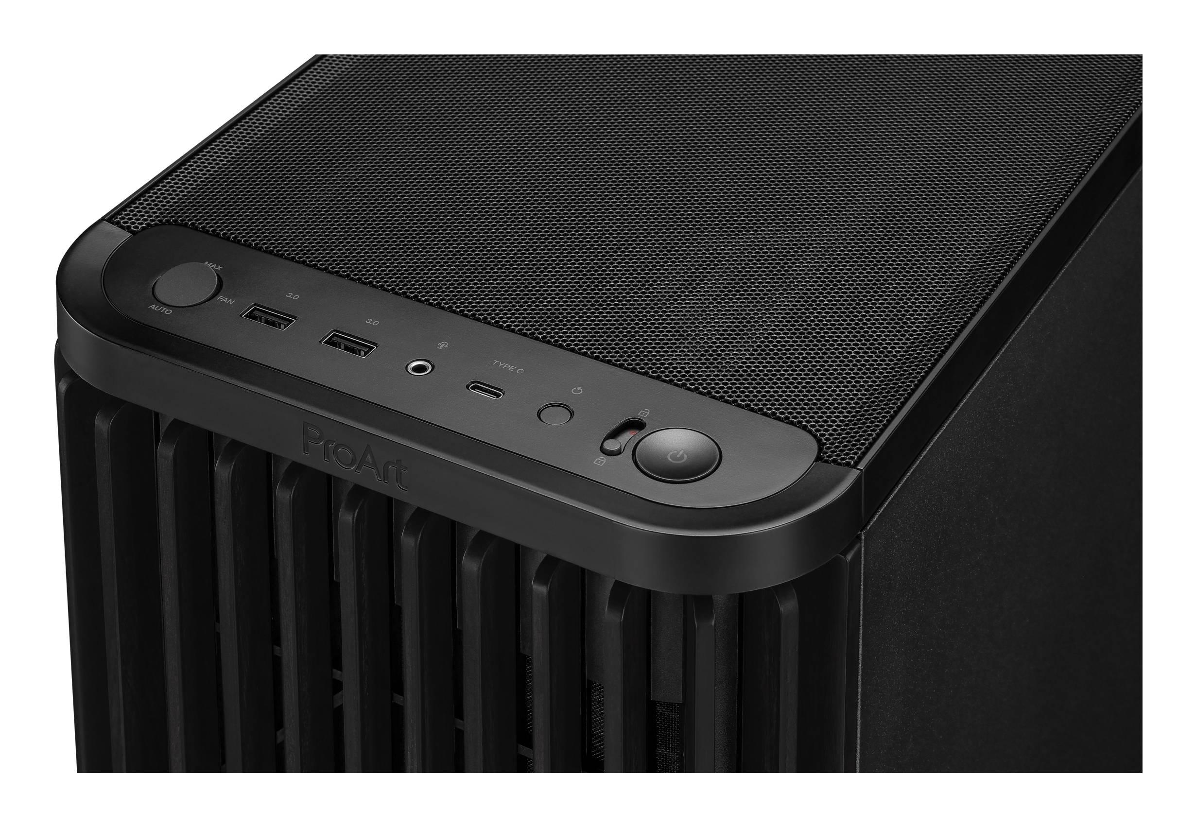 ASUS ProArt PA401 Wood TG PWM (Black) Tower Zwart
