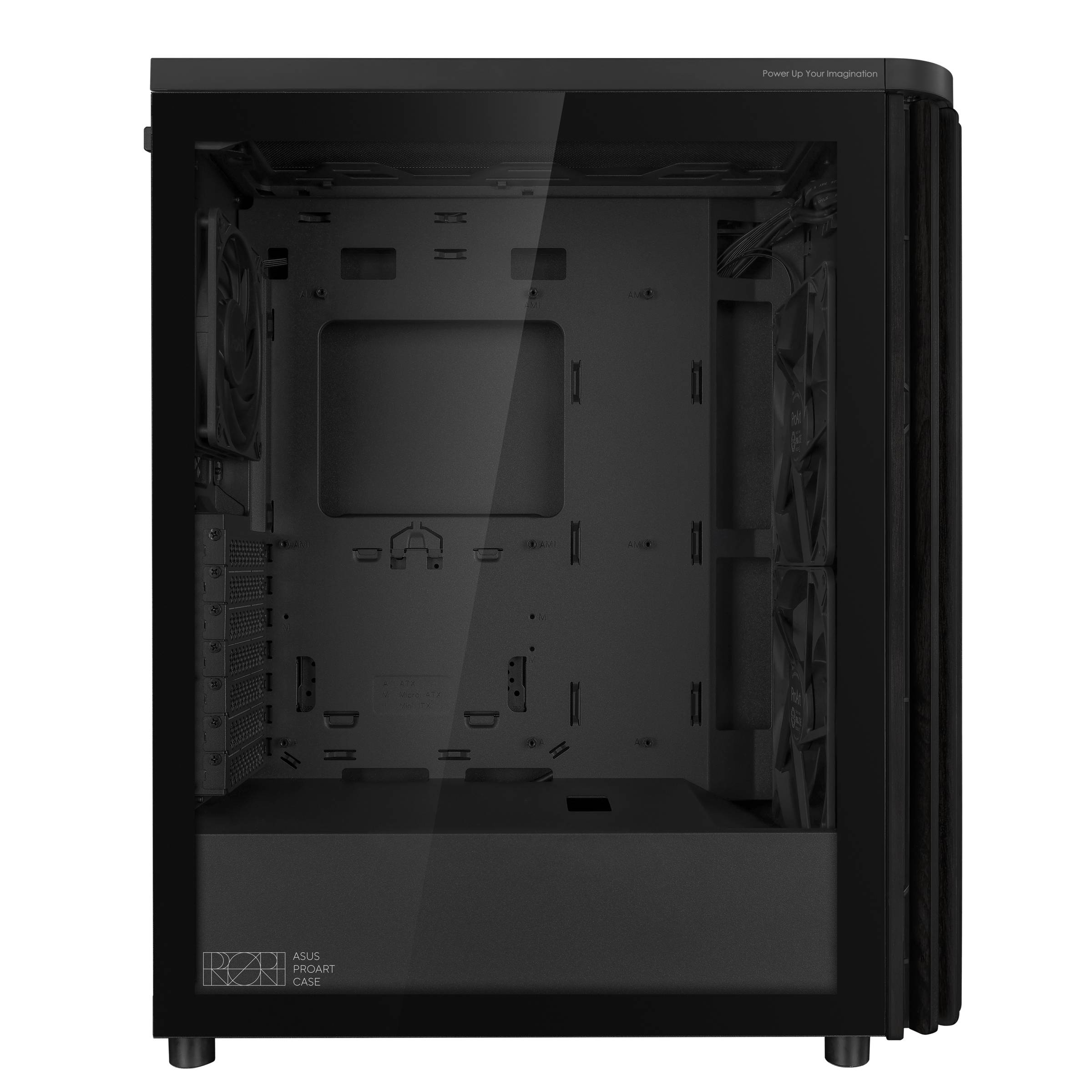 ASUS ProArt PA401 Wood TG PWM (Black) Tower Zwart