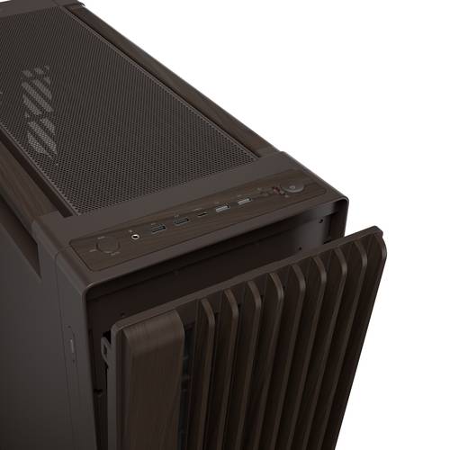 ASUS ProArt PA602 Wood Edition Retro Brown - Metal Panel Midi Tower Bruin