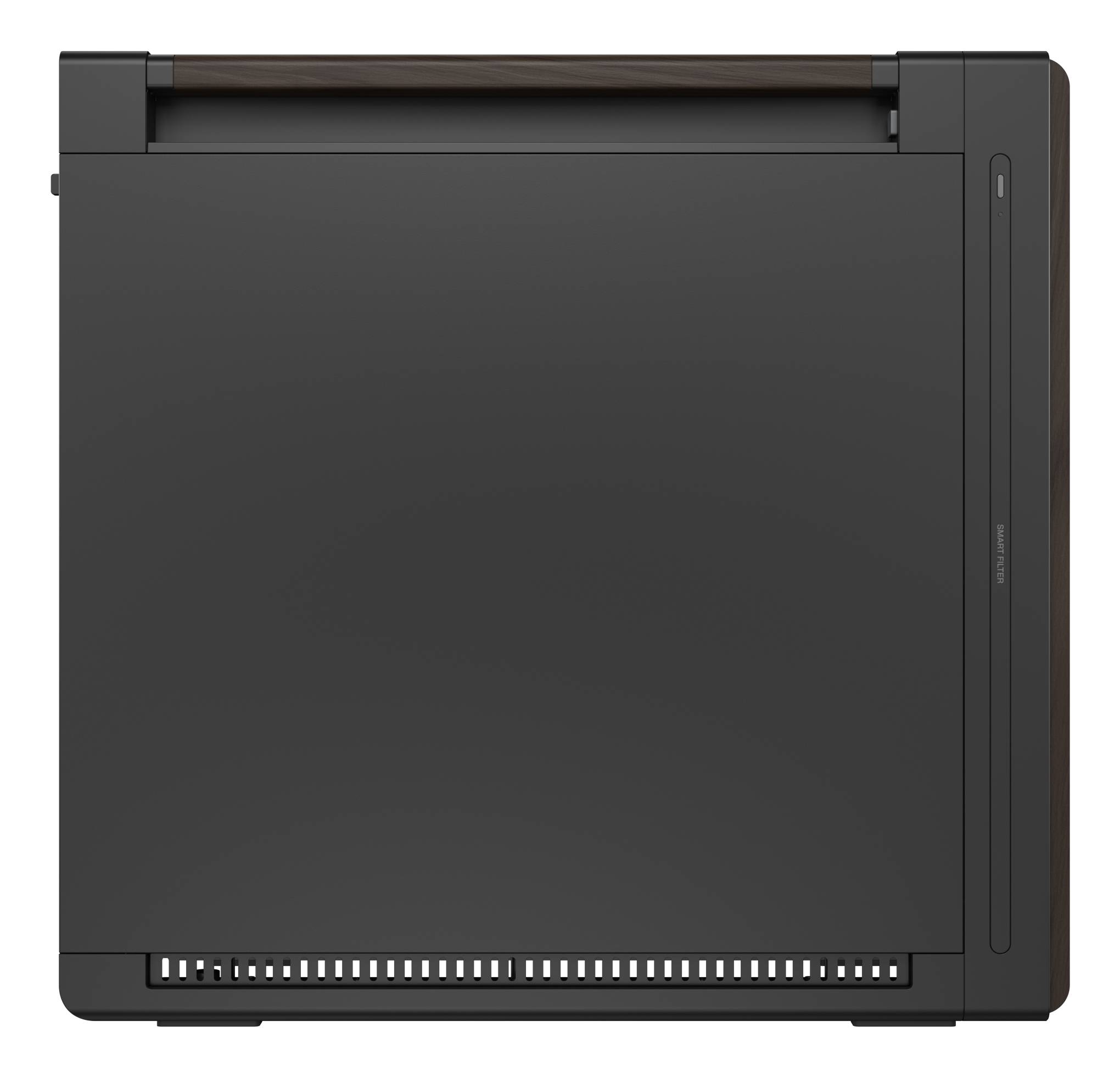 ASUS ProArt PA602 Wood Edition Modern Black - Metal Panel Midi Tower Zwart, Hout