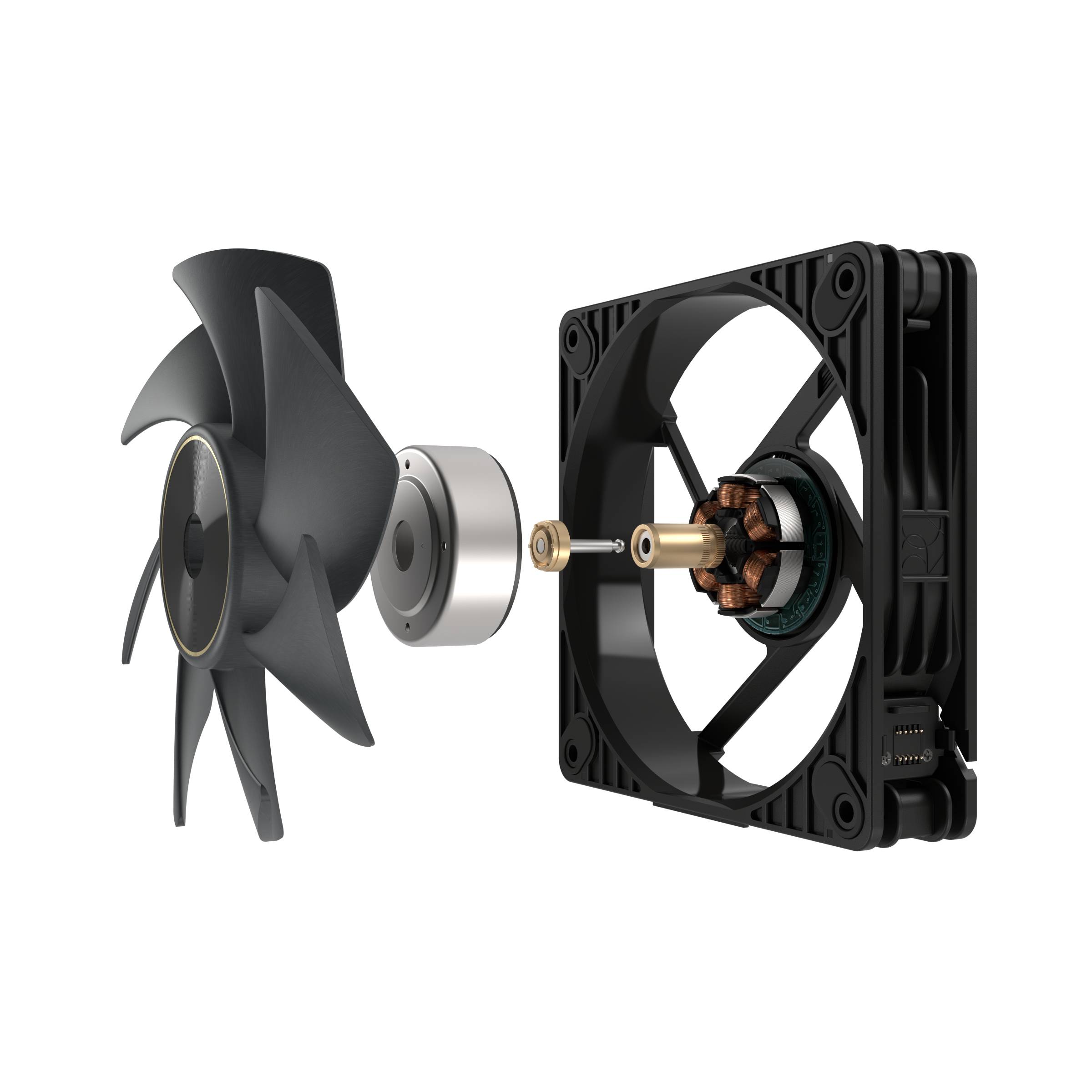 ASUS ProArt PF120 Fan PWM Black 3in1 Computer behuizing Ventilator 12 cm Zwart 3 stuk(s)