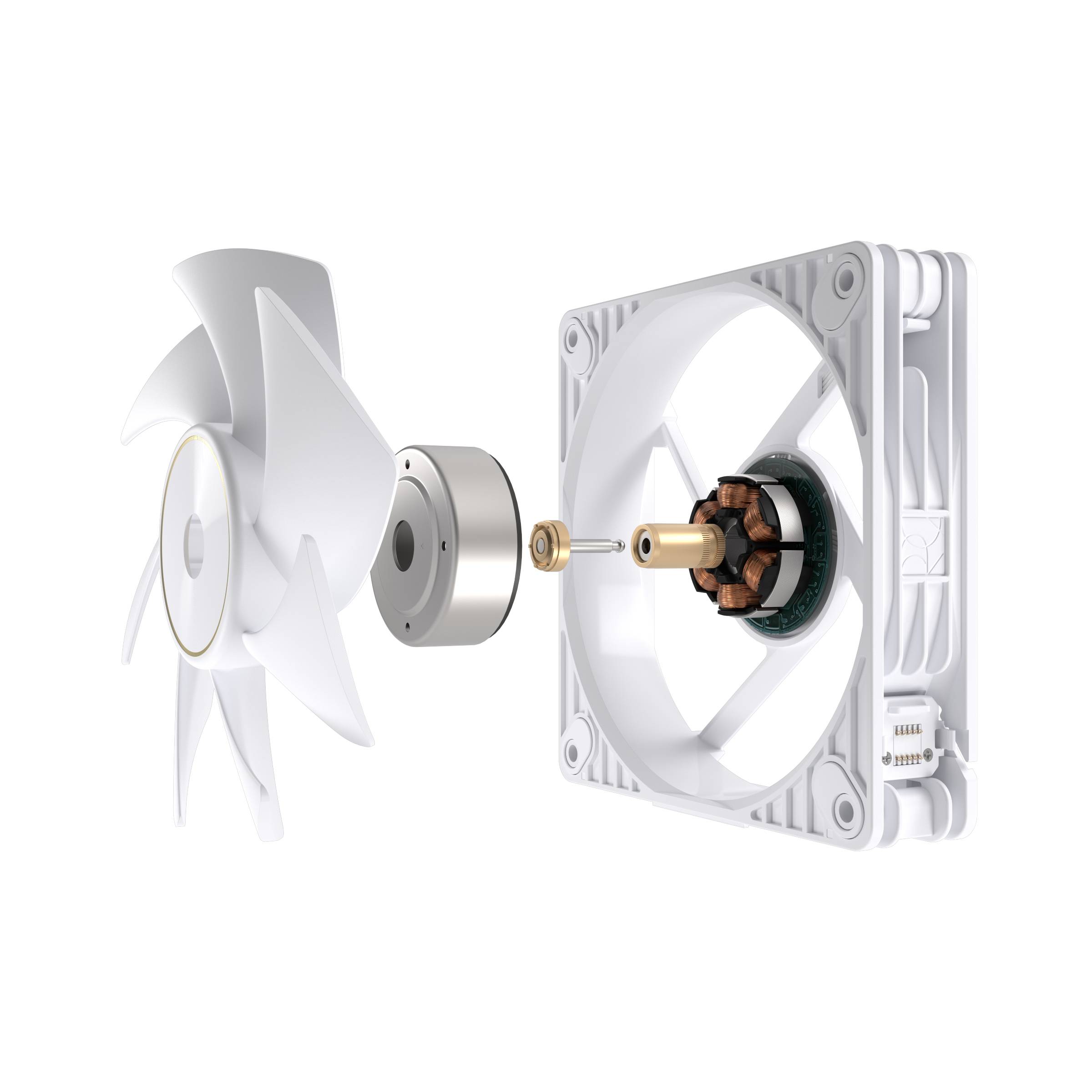 ASUS ProArt PF120 Fan PWM White 3in1 Computer behuizing Ventilator 12 cm Wit 3 stuk(s)