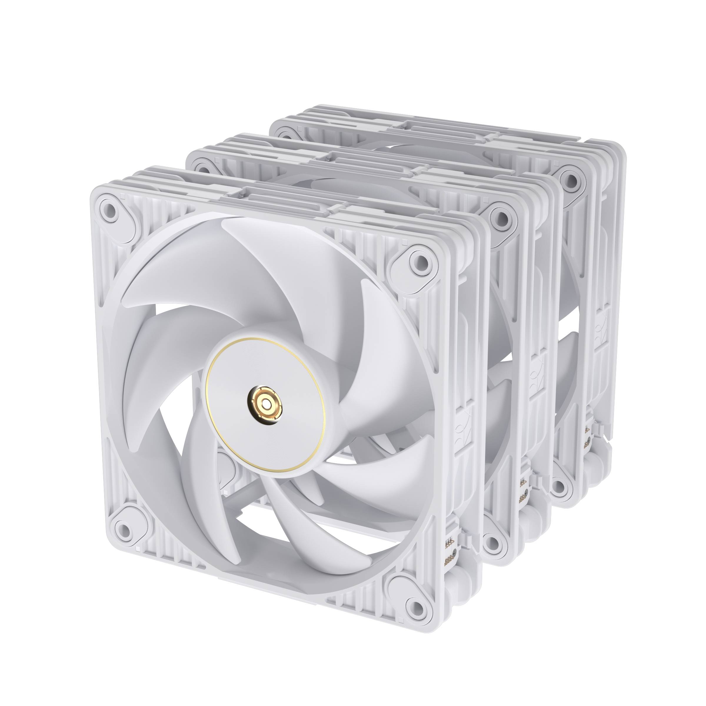 ASUS ProArt PF120 Fan PWM White 3in1 Computer behuizing Ventilator 12 cm Wit 3 stuk(s)