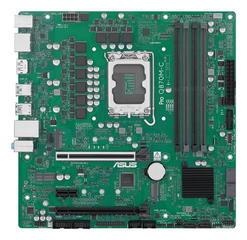 ASUS PRO Q870M-C-CSM Intel Q870 LGA 1851 (Socket V1) micro ATX