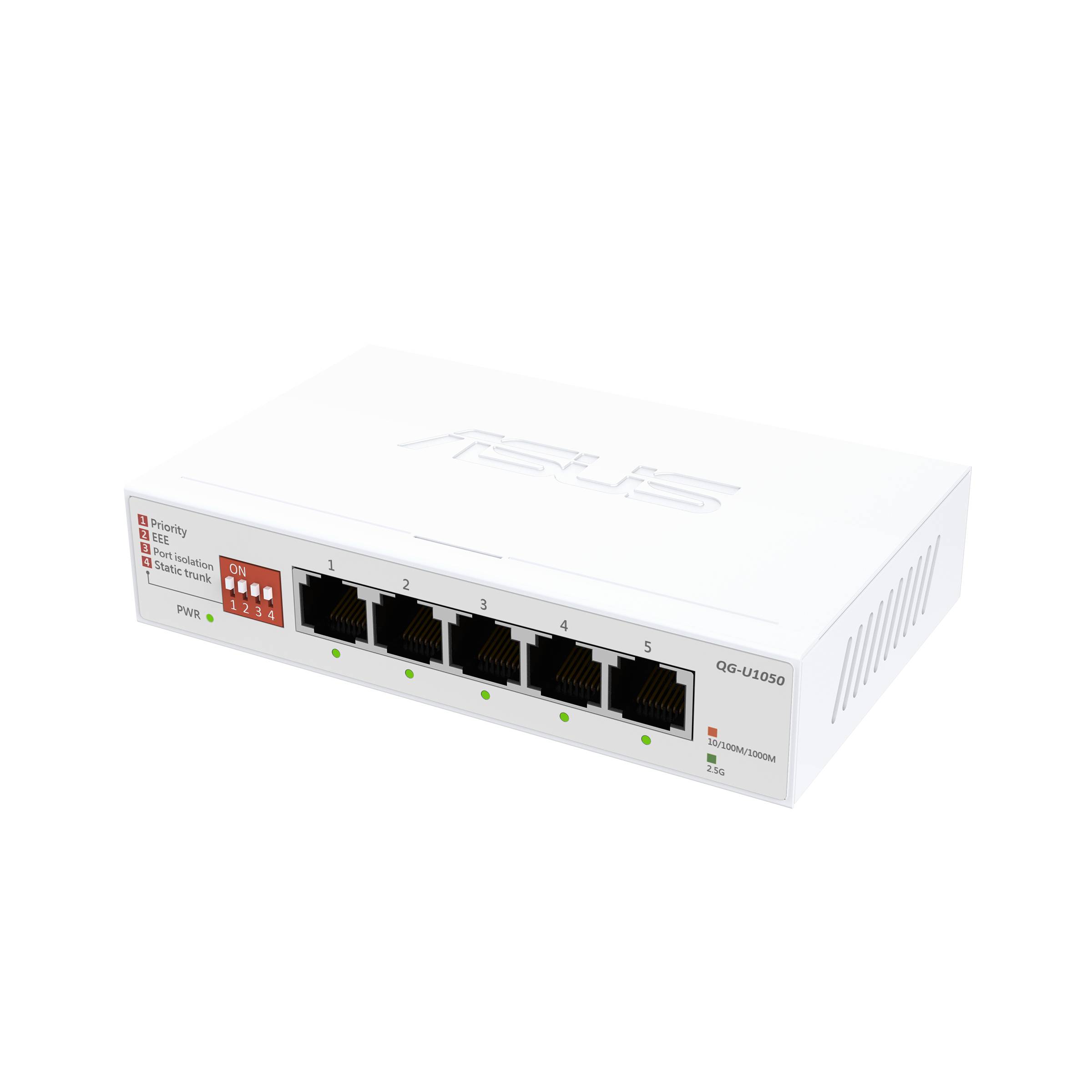 ASUS QG-U1050 Unmanaged 2.5G Ethernet (100/1000/2500) Wit