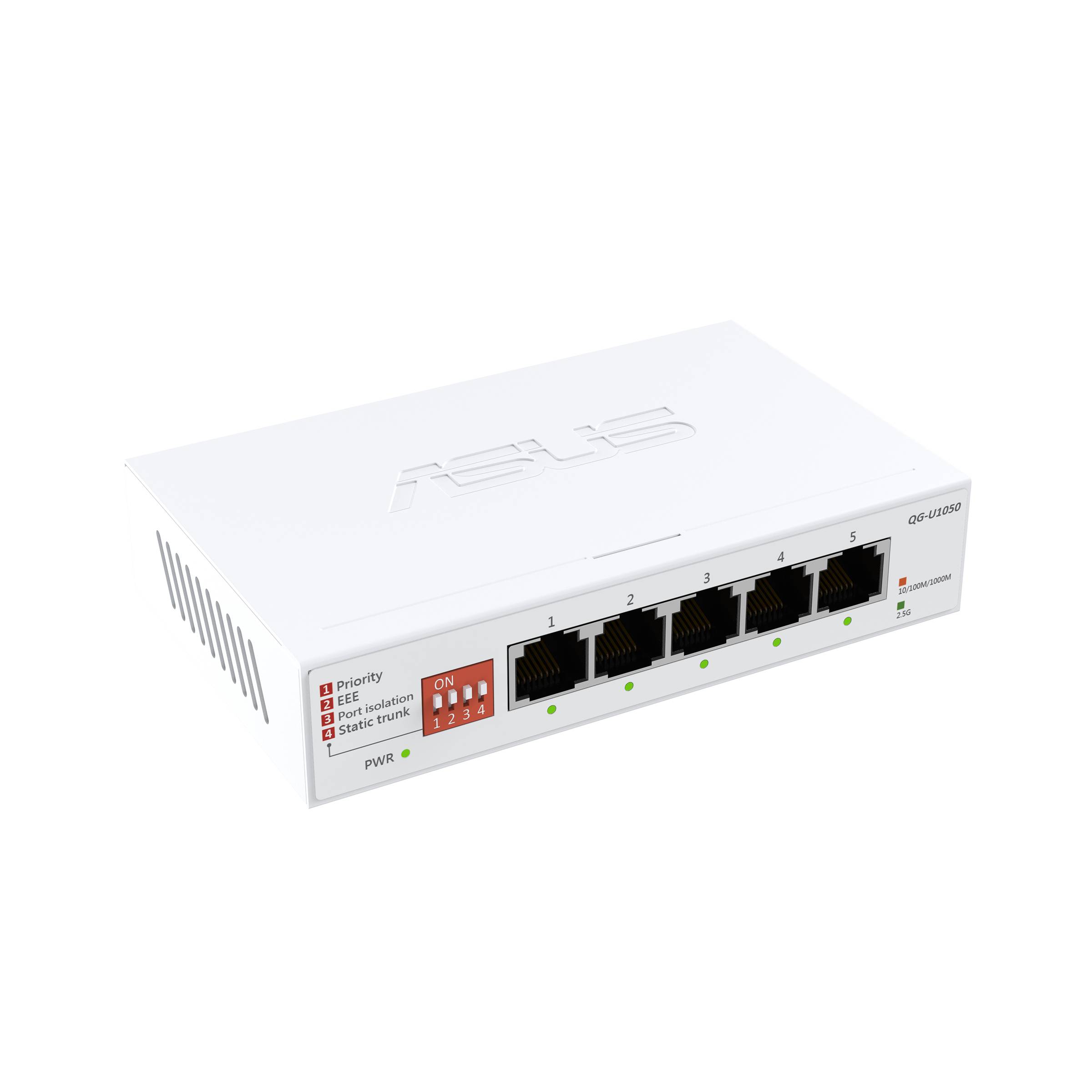 ASUS QG-U1050 Unmanaged 2.5G Ethernet (100/1000/2500) Wit