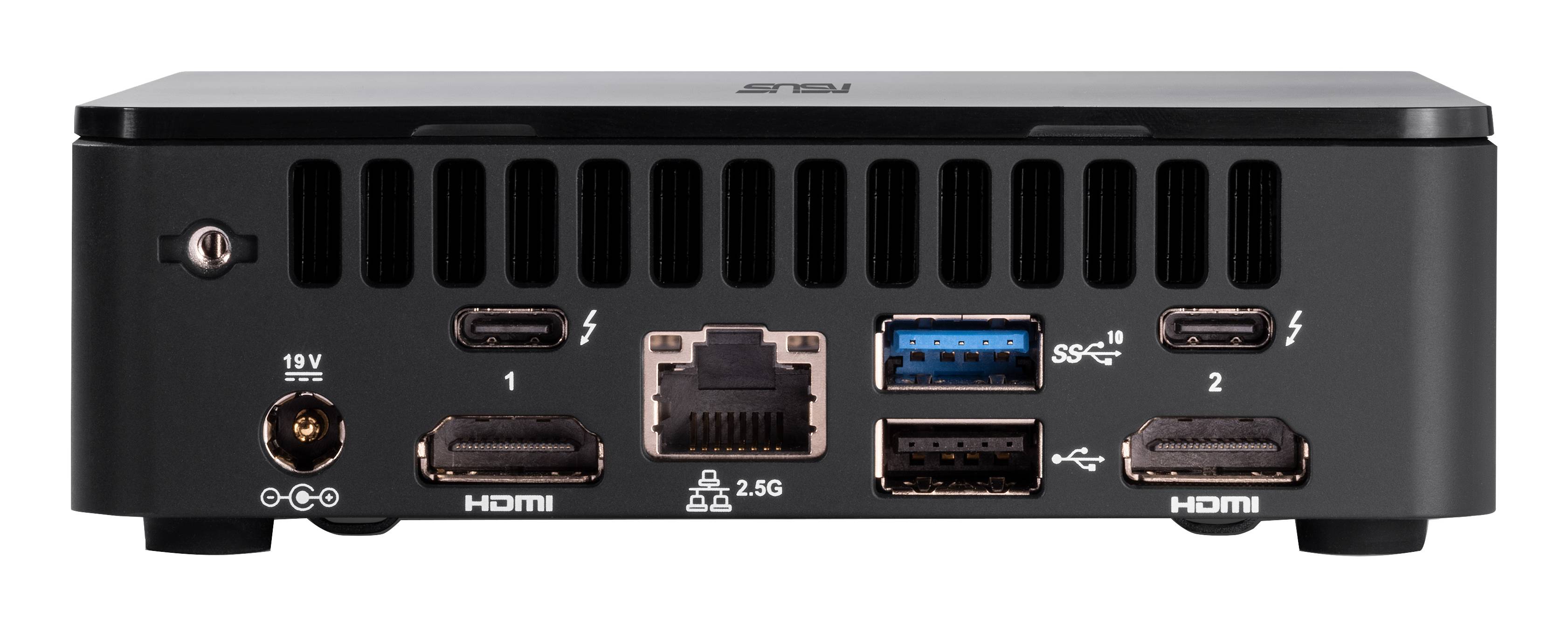ASUS NUC 12 Pro Slim Kit RNUC12WSKI700002I UCFF Zwart i7-1260P
