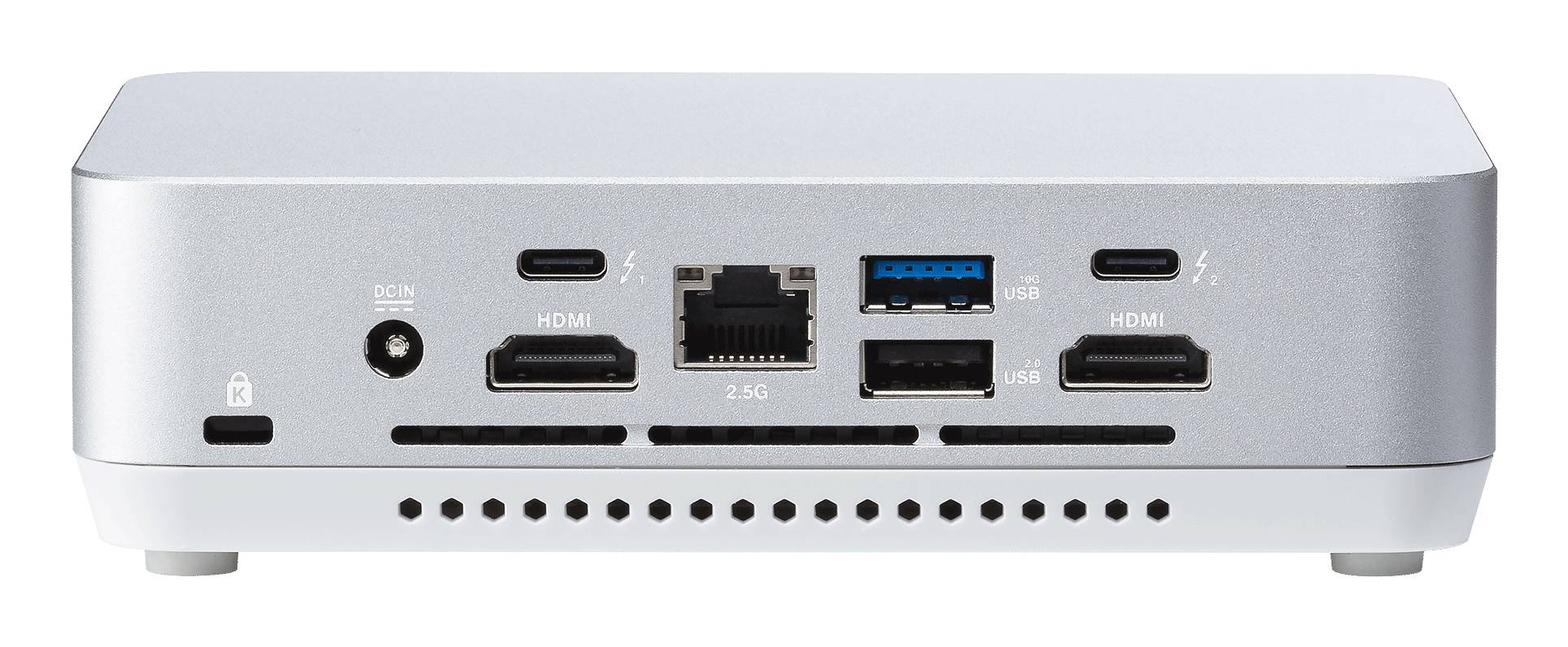 ASUS RNUC14RVSU7089A2I UCFF Zilver 155H