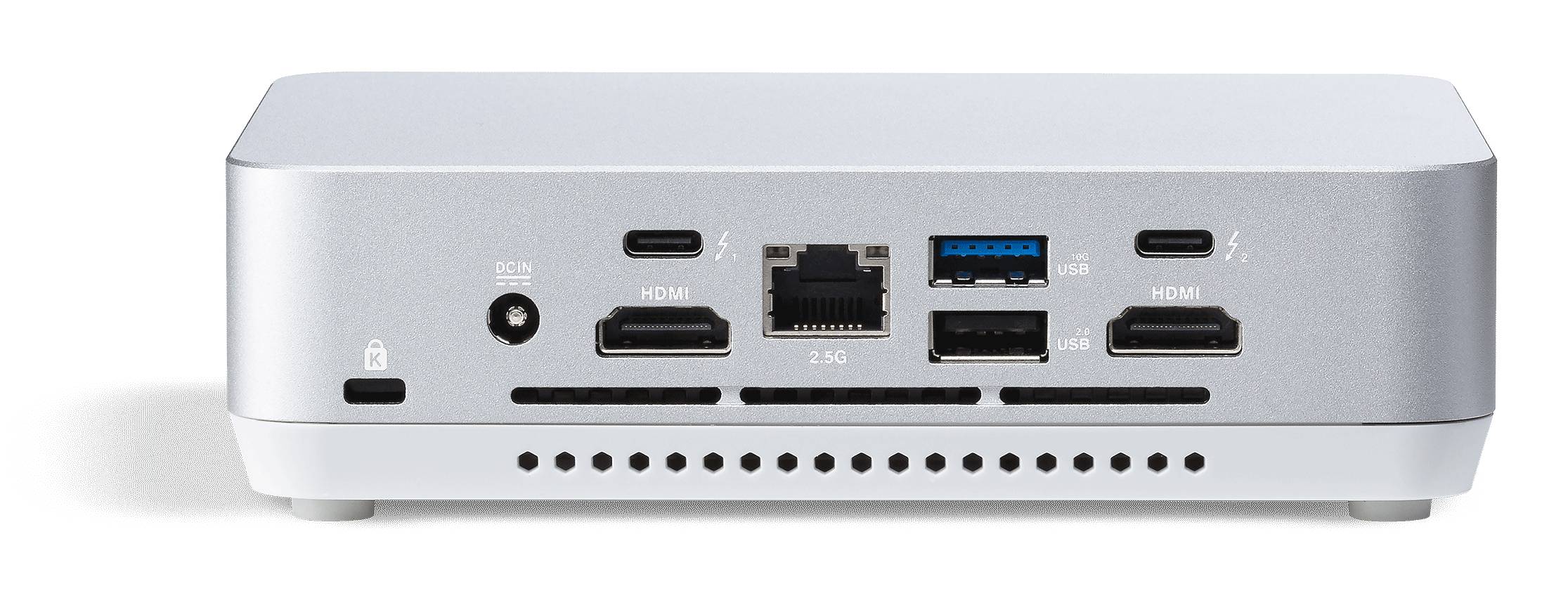 ASUS RNUC14RVSU7089A2I UCFF Zilver 155H