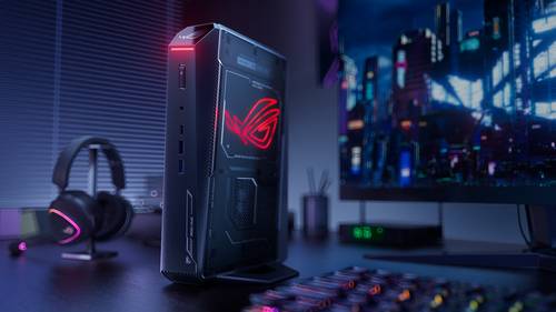 ASUS ROG NUC RNUC15JNK9X28AA2 Intel Core Ultra 9 275HX 32 GB DDR5-SDRAM 2 TB SSD NVIDIA GeForce RTX 5080 Windows 11 Home USFF Mini PC Zwart