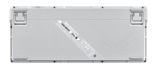 ASUS ROG Azoth X toetsenbord Gamen USB + RF Wireless + Bluetooth Zwart, Wit