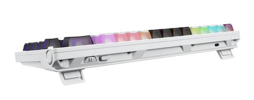 ASUS ROG Azoth X toetsenbord Gamen USB + RF Wireless + Bluetooth Zwart, Wit