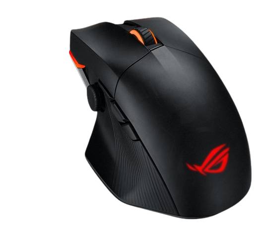 ASUS ROG Chakram X Origin muis Gamen Rechtshandig RF Wireless + Bluetooth + USB Type-A Opto-mechanisch 36000 DPI