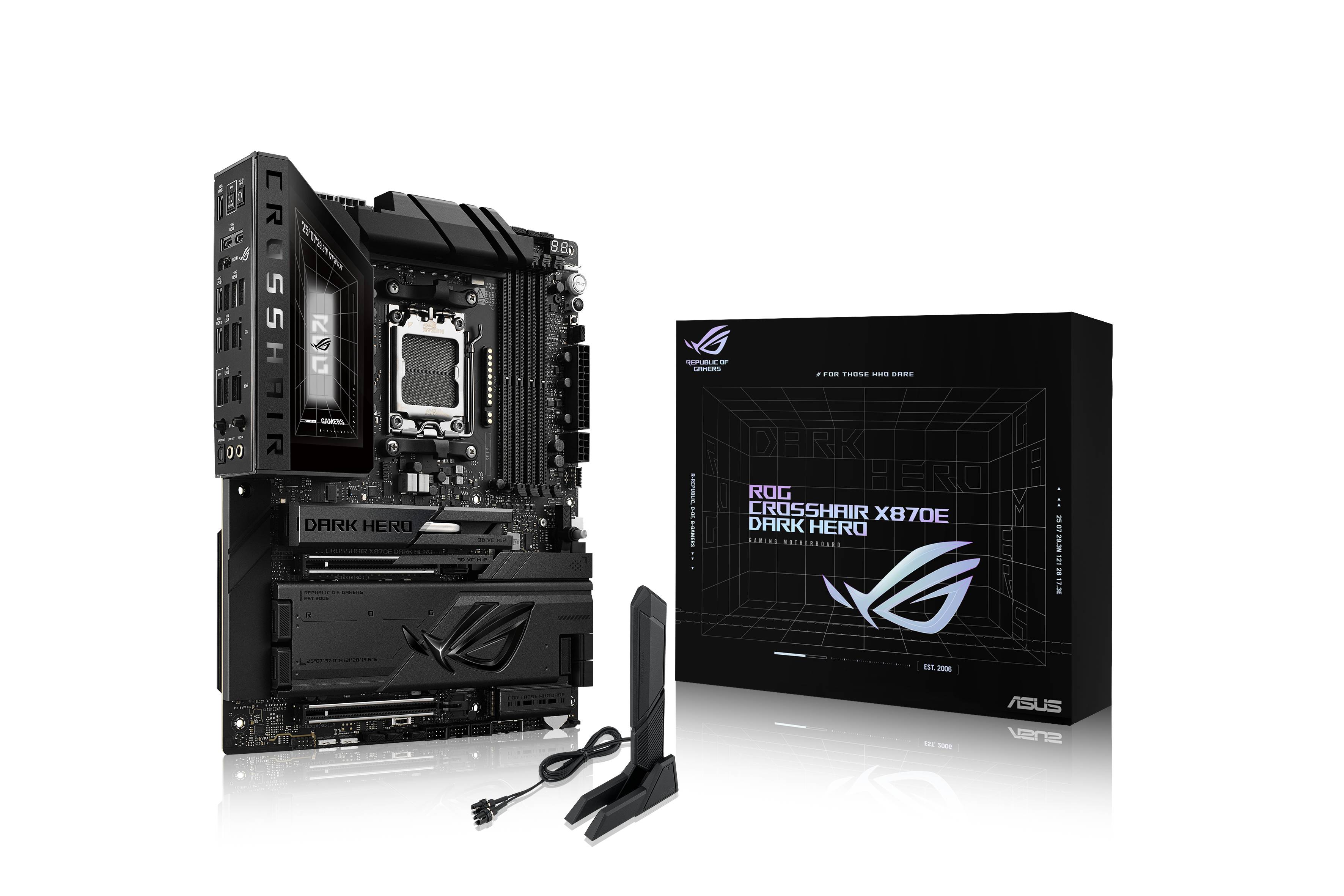 ASUS ROG CROSSHAIR X870E DARK HERO AMD X870E Socket AM5 ATX