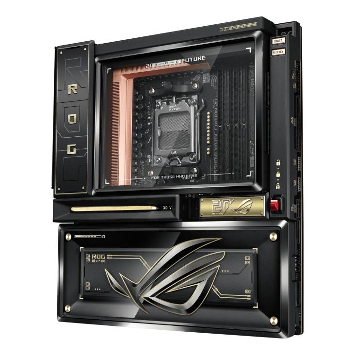 ASUS ROG CROSSHAIR X870E EDITION 20 AMD X870E Socket AM5 ATX