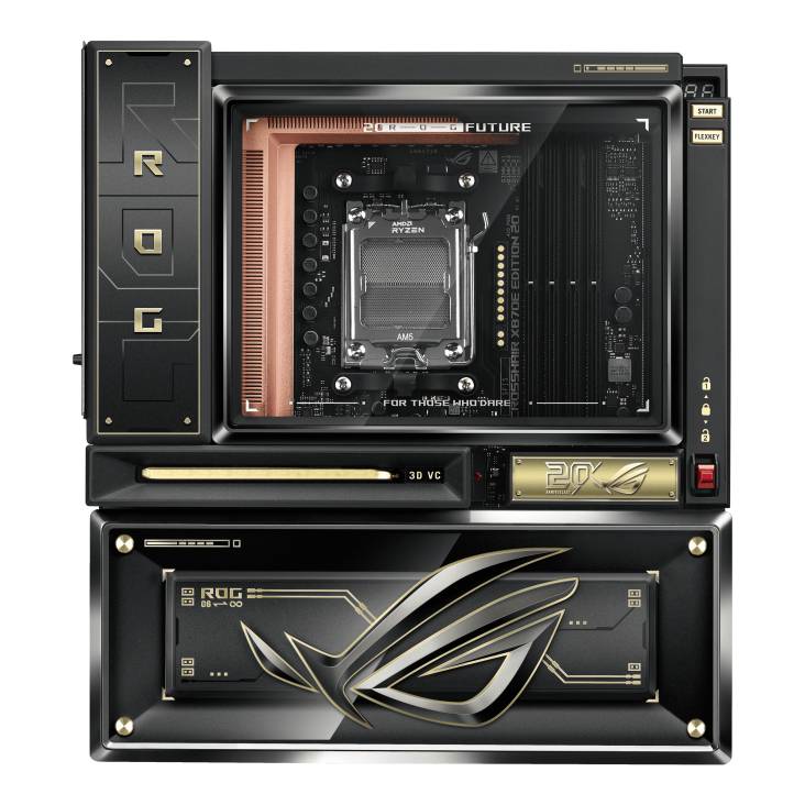 ASUS ROG CROSSHAIR X870E EDITION 20 AMD X870E Socket AM5 ATX