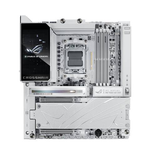 ASUS ROG CROSSHAIR X870E GLACIAL AMD X870E Socket AM5 Verlengd ATX