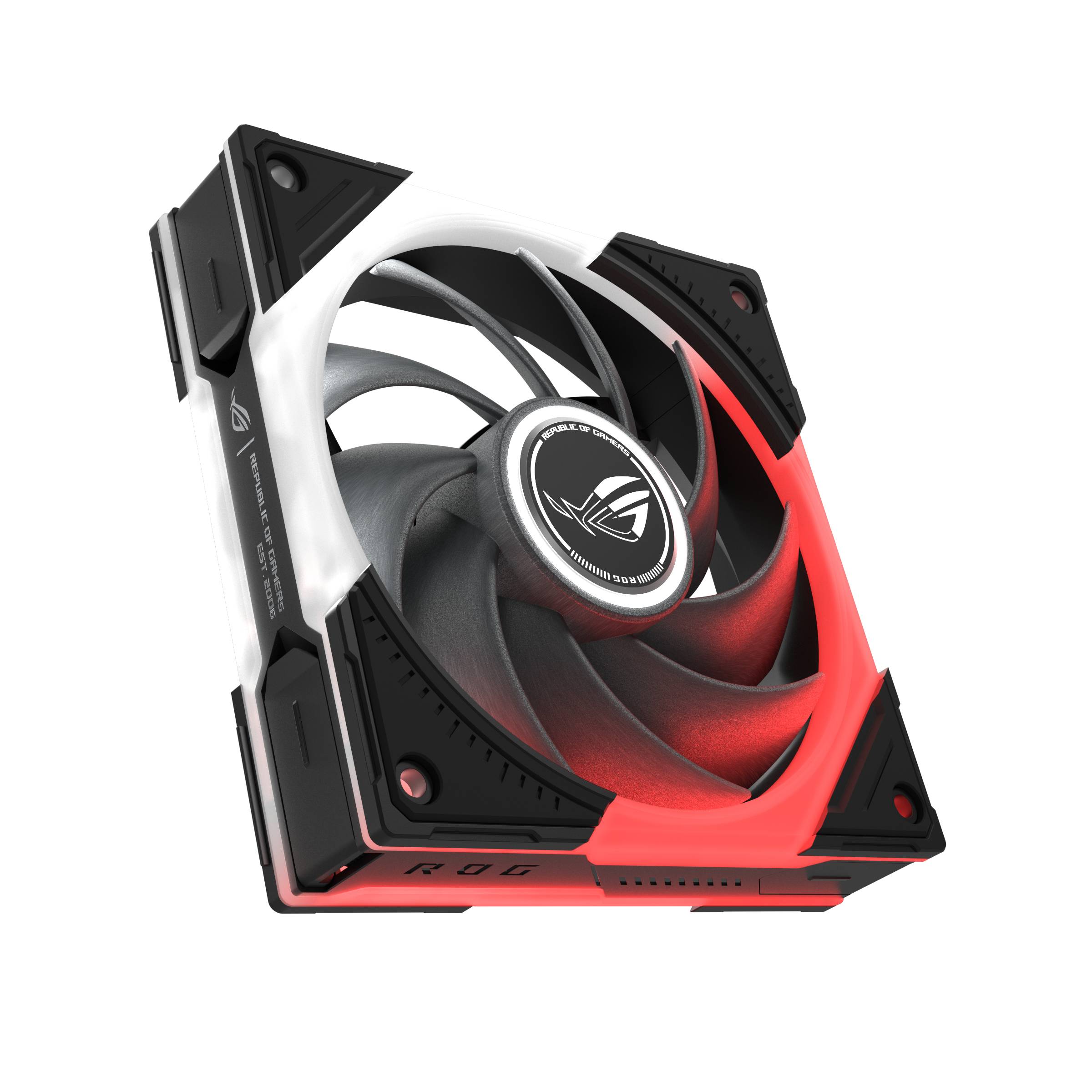 ASUS ROG Eurux GR120 ARGB Fan Triple Pack Computer behuizing Ventilator 12 cm Zwart 3 stuk(s)