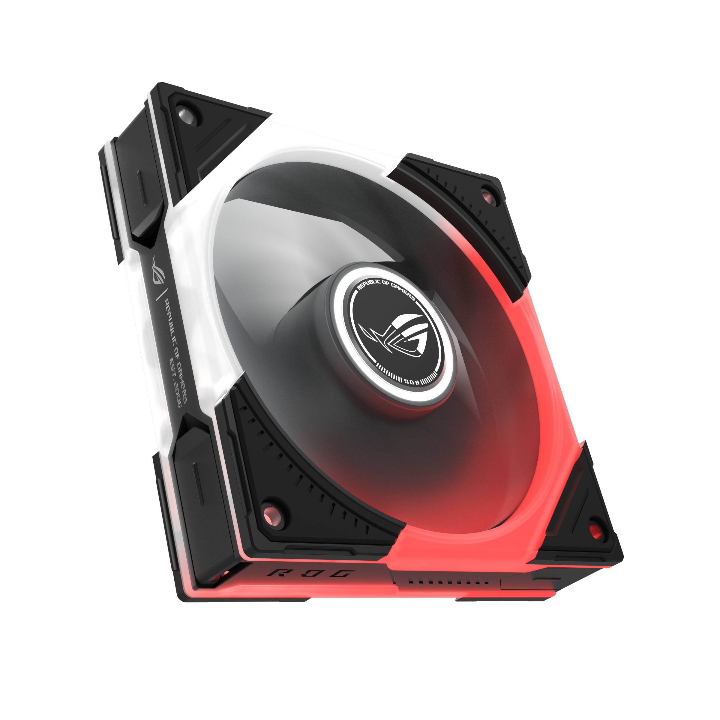 ASUS ROG Eurux GR120 ARGB Fan Triple Pack Computer behuizing Ventilator 12 cm Zwart 3 stuk(s)