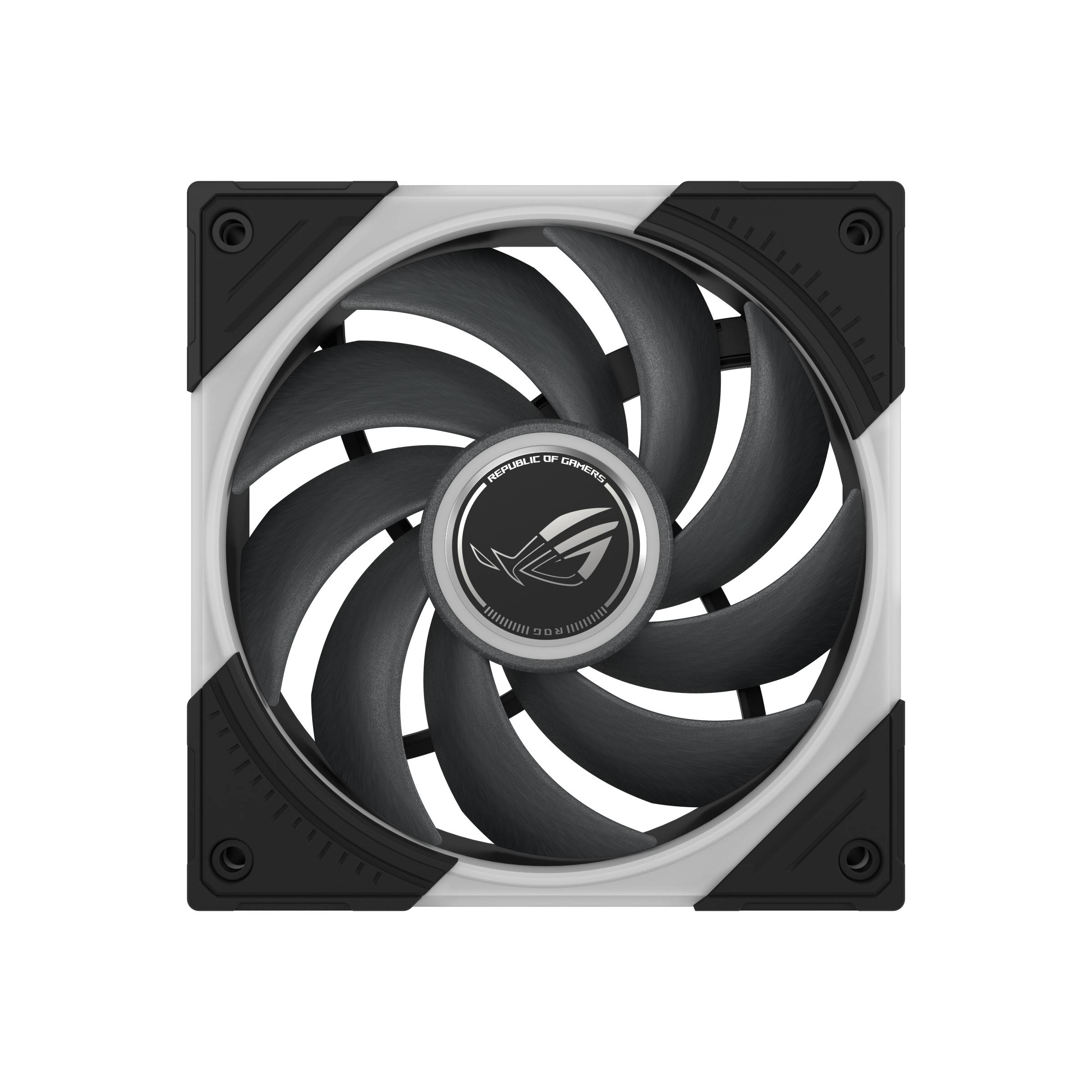ASUS ROG Eurux GR120 ARGB Fan Triple Pack Computer behuizing Ventilator 12 cm Zwart 3 stuk(s)