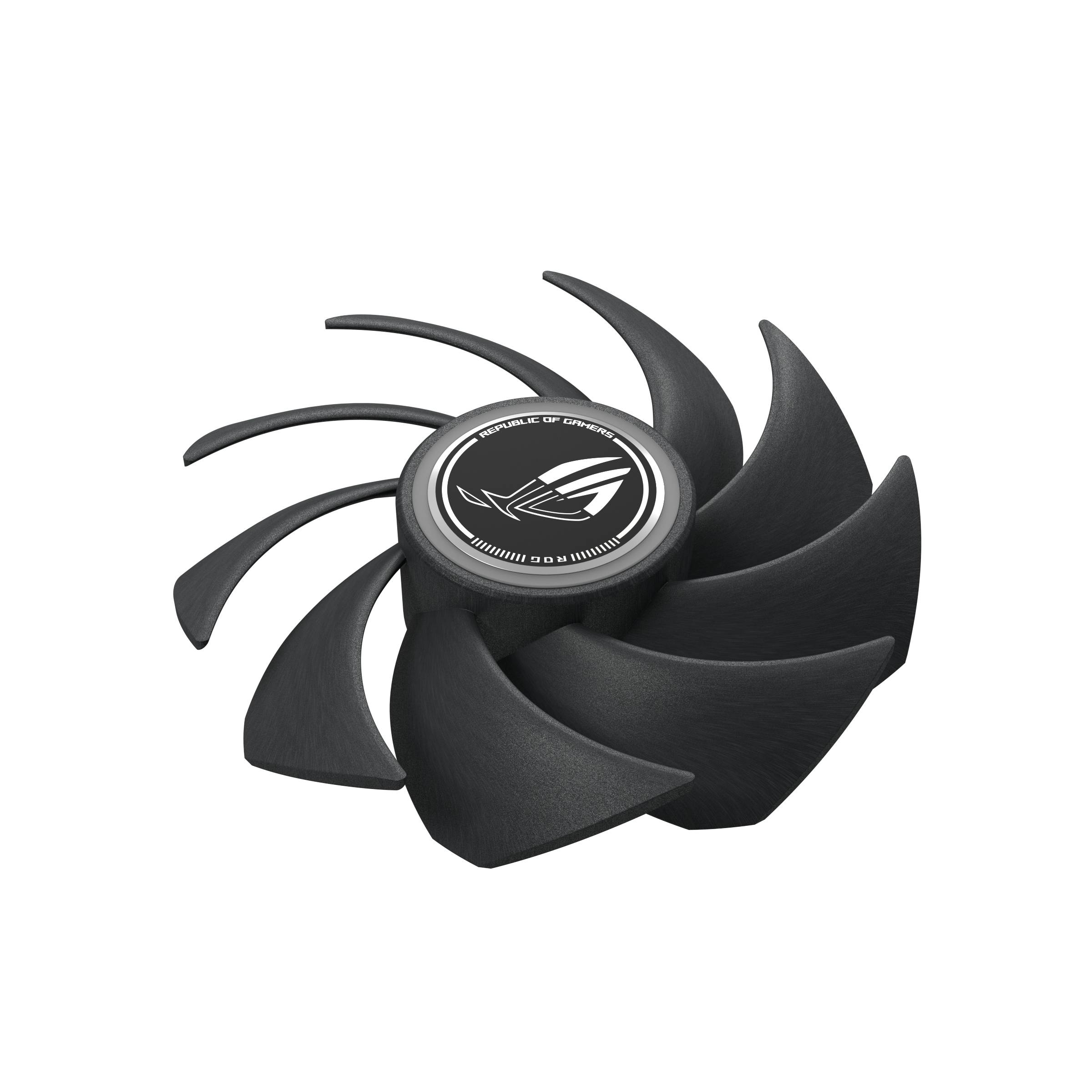 ASUS ROG Eurux GR120 ARGB Fan Triple Pack Computer behuizing Ventilator 12 cm Zwart 3 stuk(s)