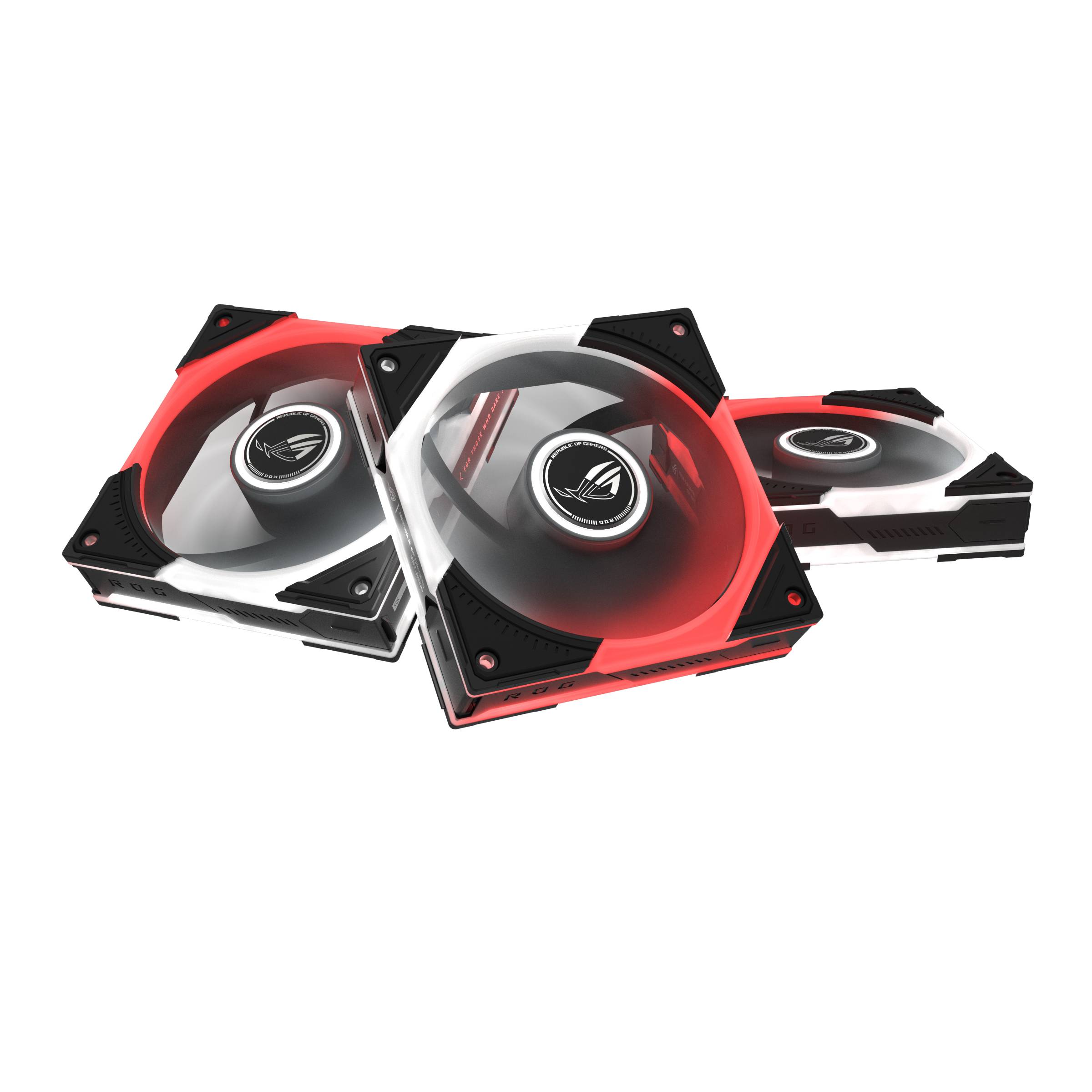 ASUS ROG Eurux GR120 ARGB Fan Triple Pack Computer behuizing Ventilator 12 cm Zwart 3 stuk(s)