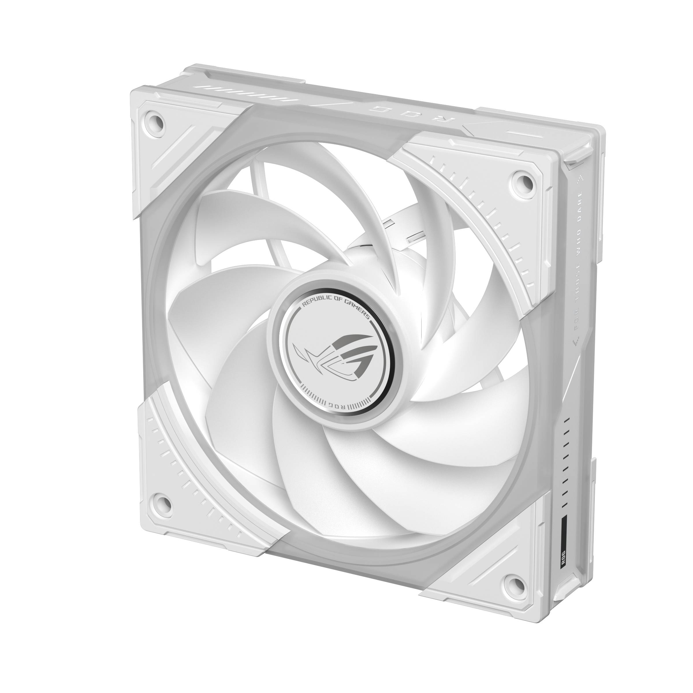 ASUS ROG Eurux GR120 ARGB Reverse Fan White Edition - Triple Pack Computer behuizing Ventilator 12 cm Wit 3 stuk(s)