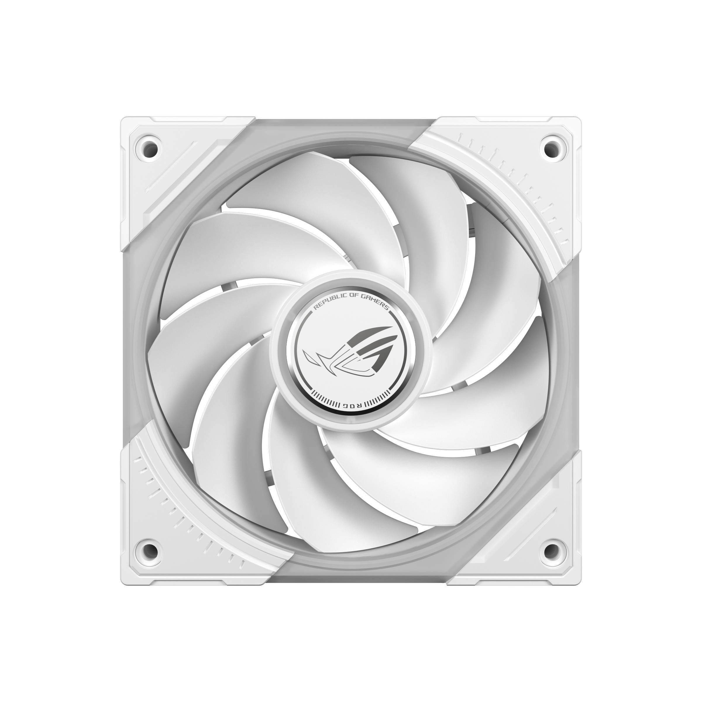ASUS ROG Eurux GR120 ARGB Reverse Fan White Edition - Triple Pack Computer behuizing Ventilator 12 cm Wit 3 stuk(s)