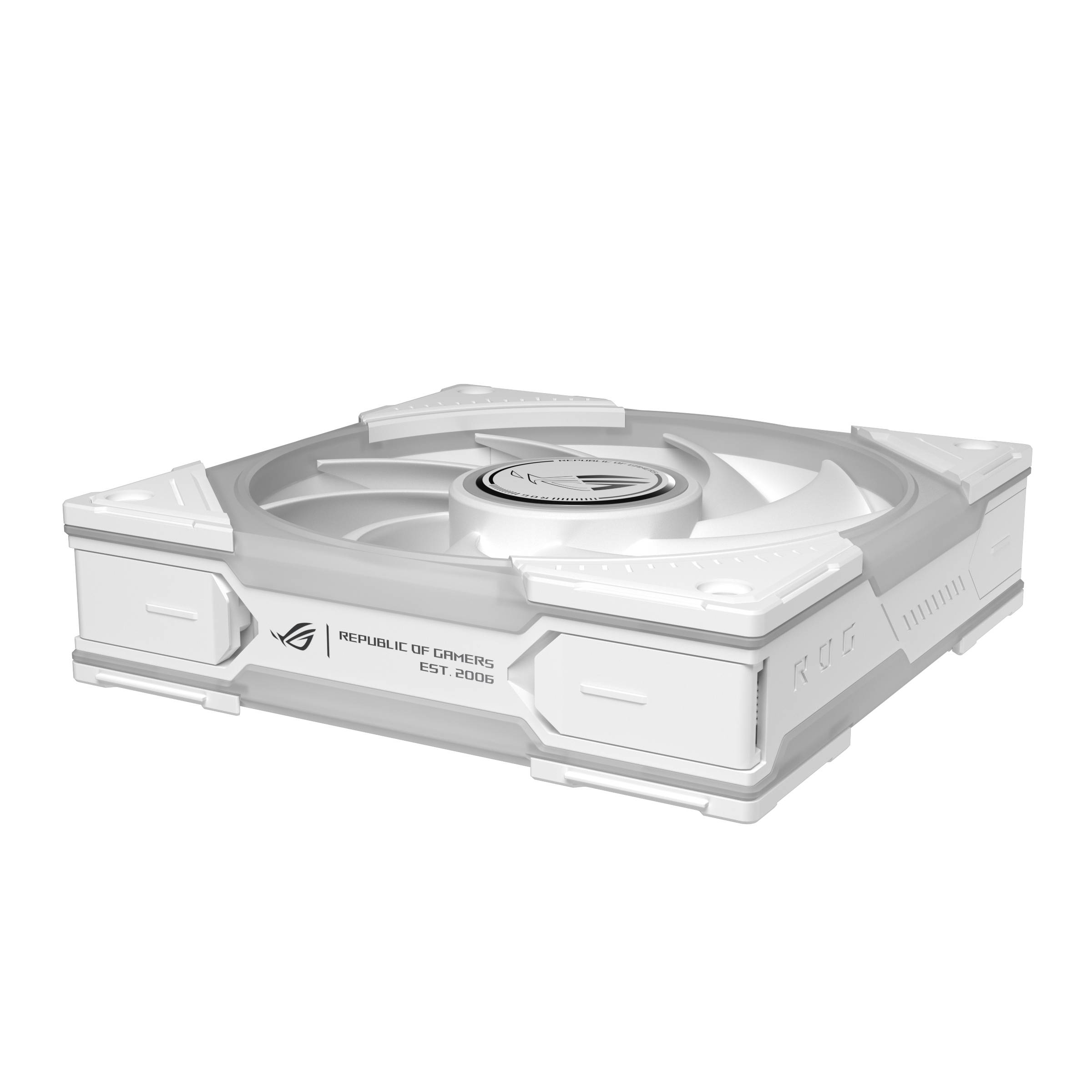 ASUS ROG Eurux GR120 ARGB Reverse Fan White Edition - Triple Pack Computer behuizing Ventilator 12 cm Wit 3 stuk(s)