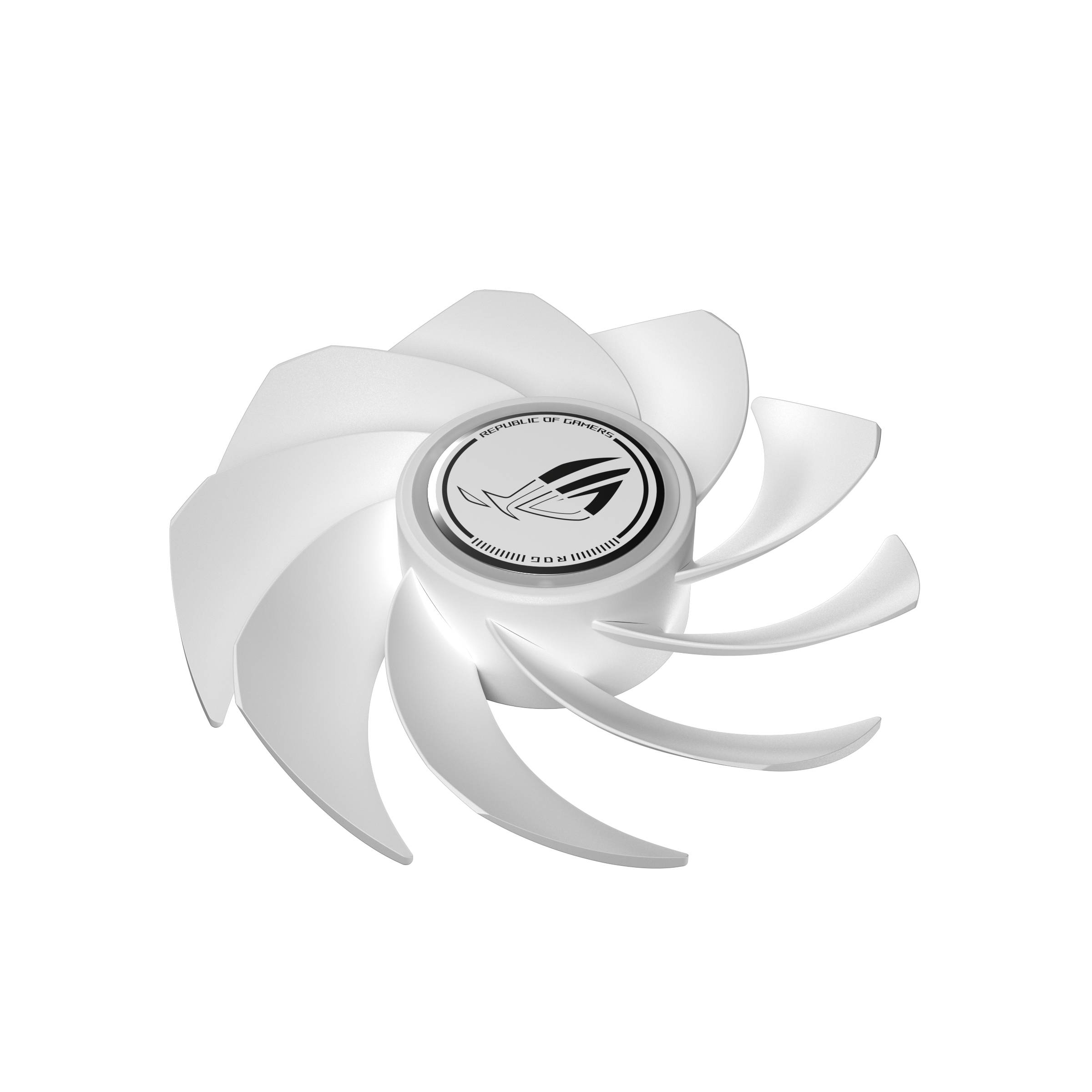 ASUS ROG Eurux GR120 ARGB Reverse Fan White Edition - Triple Pack Computer behuizing Ventilator 12 cm Wit 3 stuk(s)