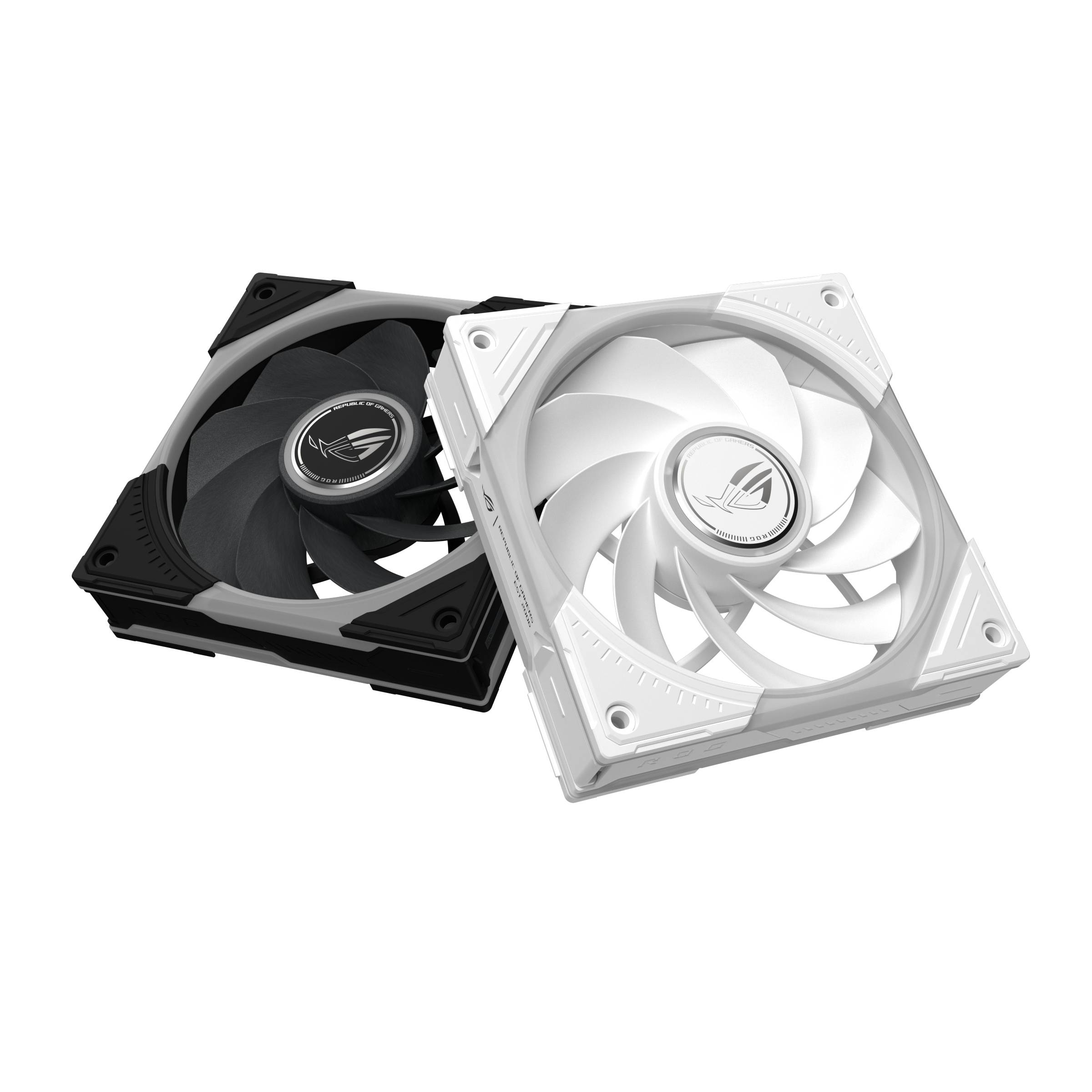 ASUS ROG Eurux GR120 ARGB Reverse Fan White Edition - Triple Pack Computer behuizing Ventilator 12 cm Wit 3 stuk(s)