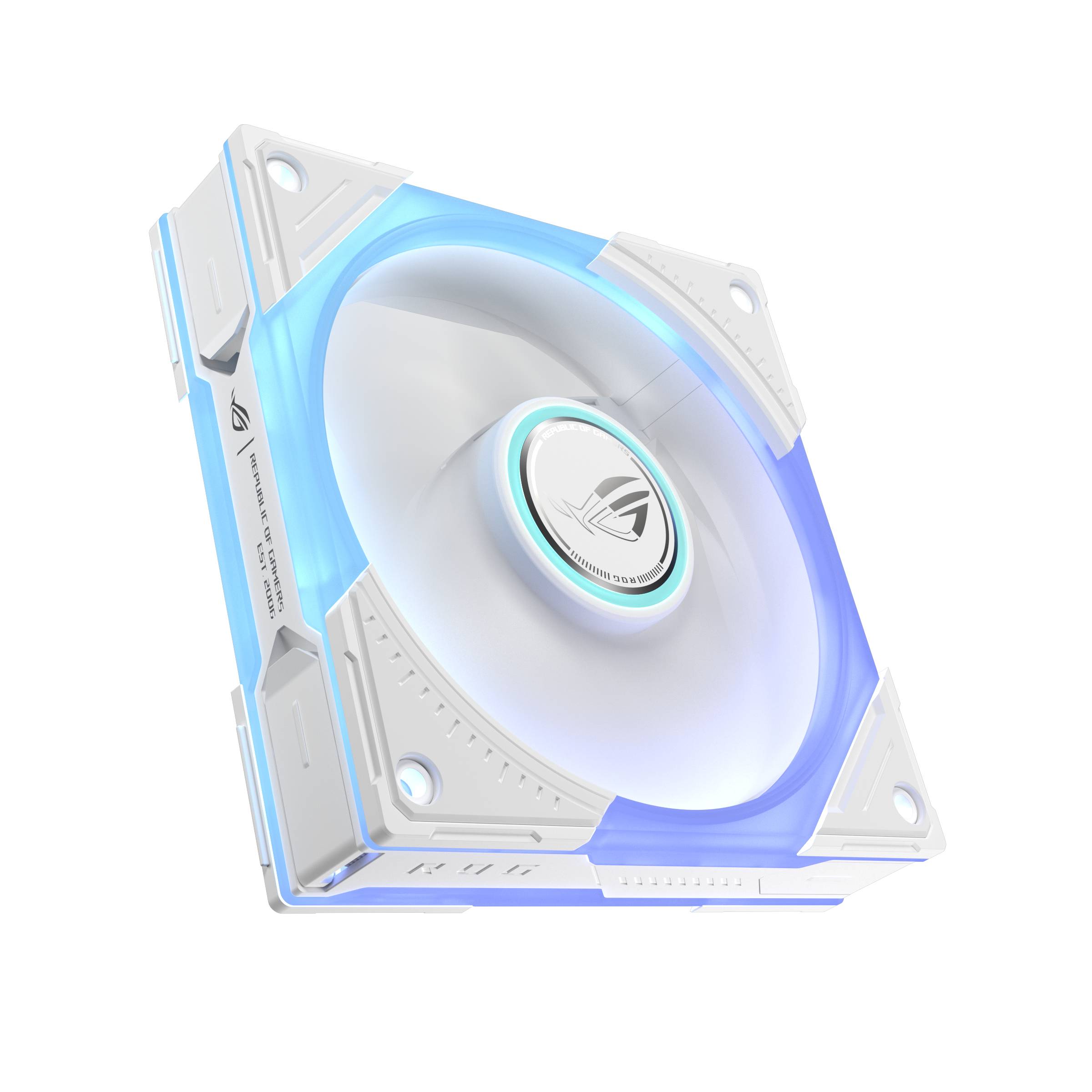 ASUS ROG Eurux GR120 ARGB Reverse Fan White Edition - Triple Pack Computer behuizing Ventilator 12 cm Wit 3 stuk(s)
