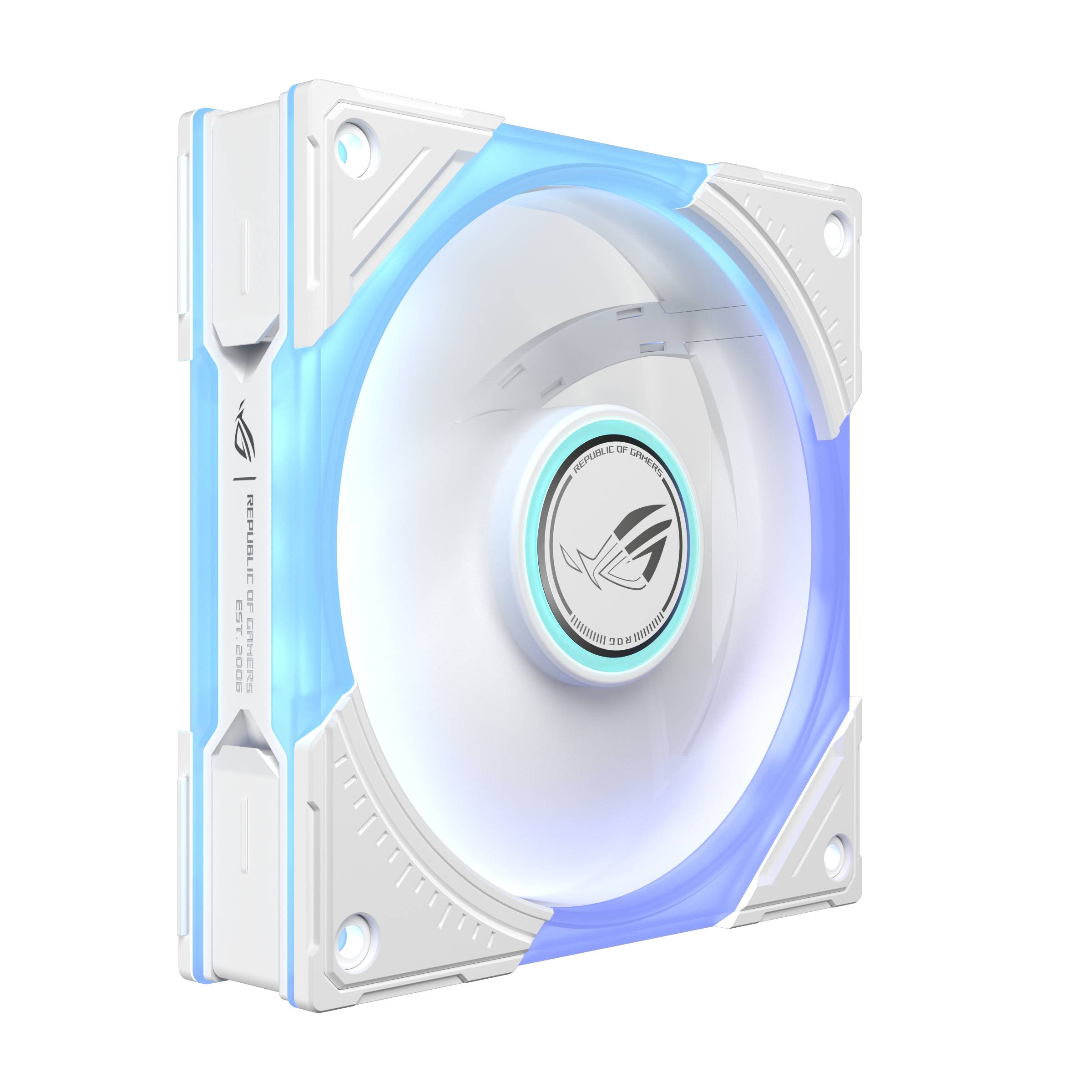 ASUS ROG Eurux GR120 ARGB Reverse Fan White Edition - Triple Pack Computer behuizing Ventilator 12 cm Wit 3 stuk(s)