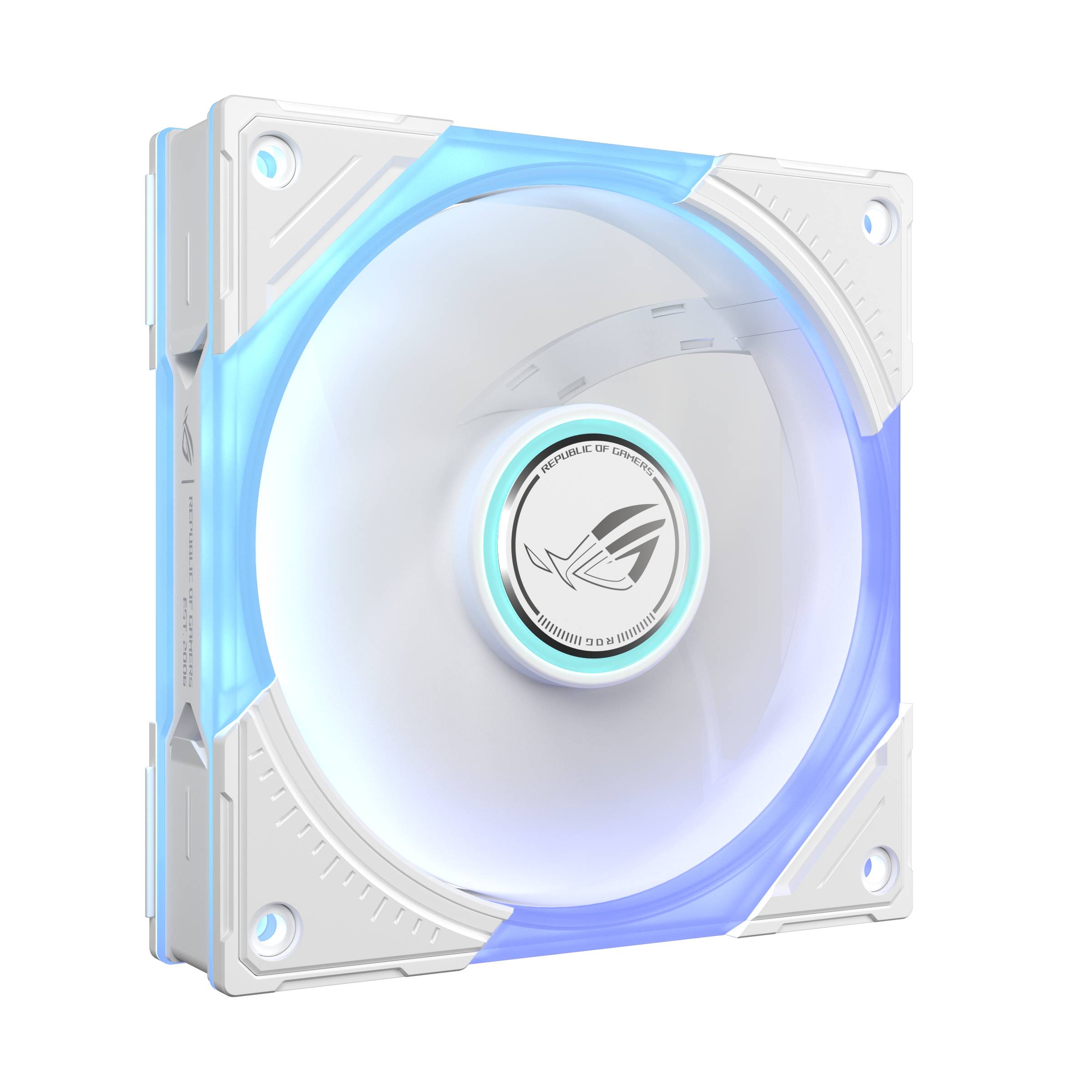 ASUS ROG Eurux GR120 ARGB Reverse Fan White Edition - Triple Pack Computer behuizing Ventilator 12 cm Wit 3 stuk(s)