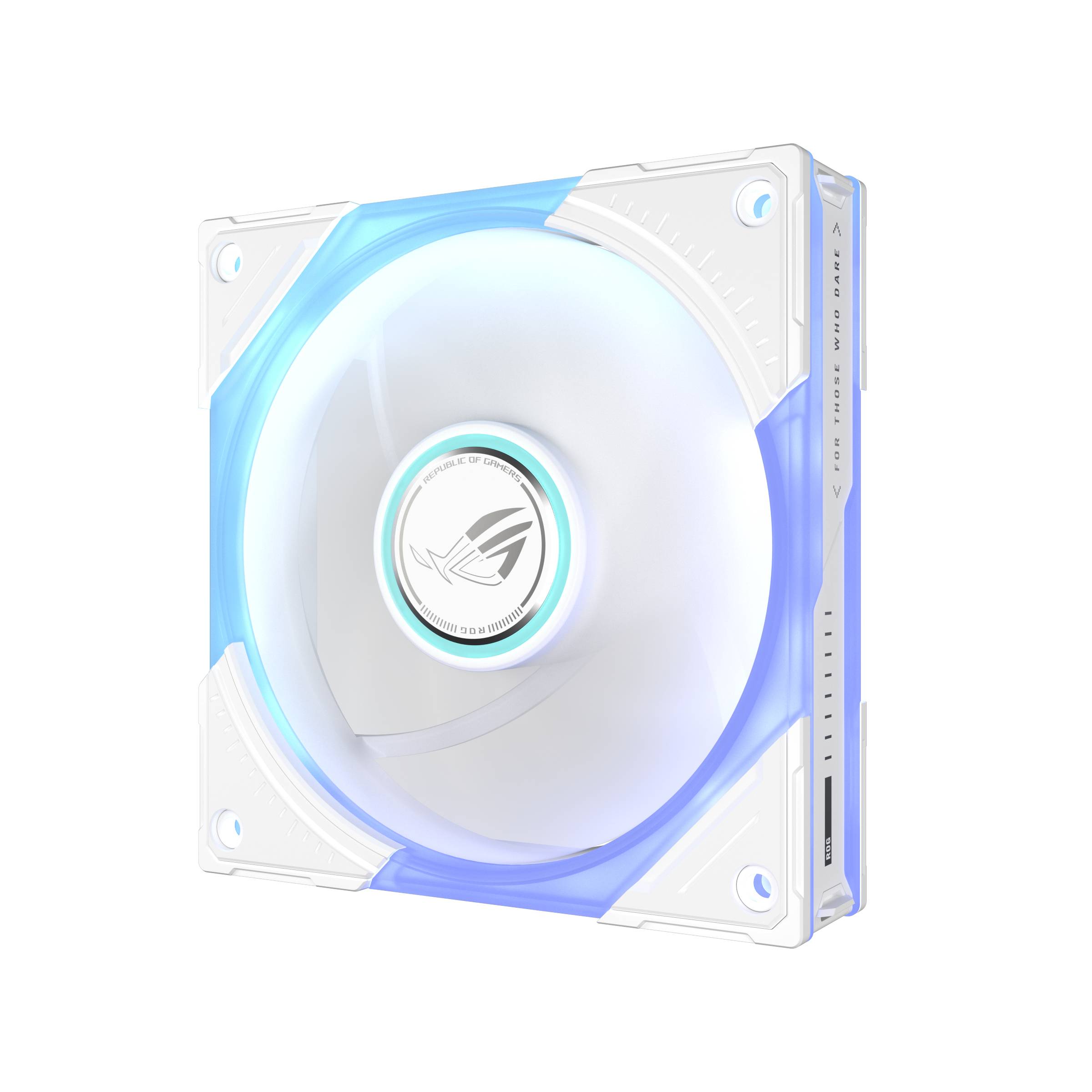 ASUS ROG Eurux GR120 ARGB Reverse Fan White Edition - Triple Pack Computer behuizing Ventilator 12 cm Wit 3 stuk(s)