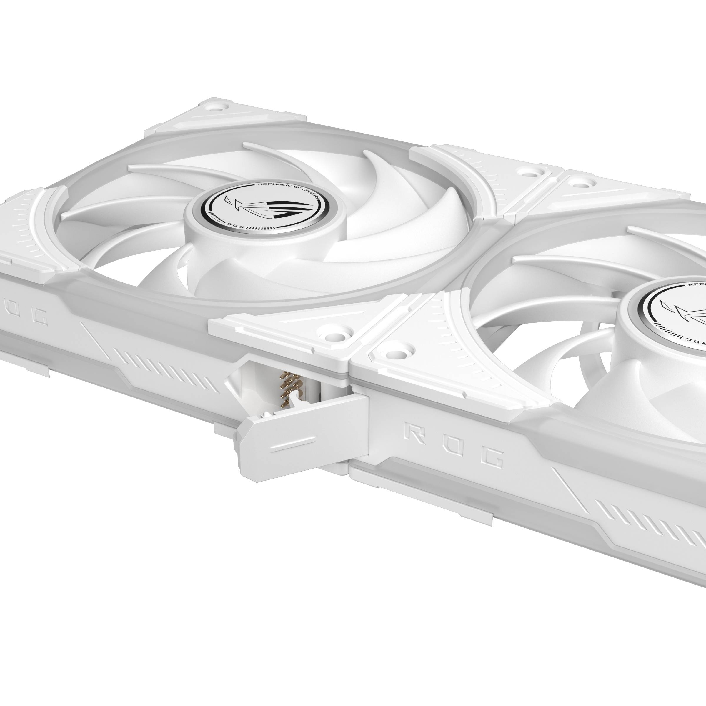 ASUS ROG Eurux GR120 ARGB Fan White Triple Pack Computer behuizing Ventilator 12 cm Wit 3 stuk(s)